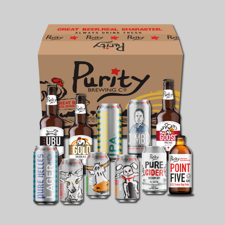 Purity Mixed Case | Purity Discovery Box x12 | Mixed Case of different beers