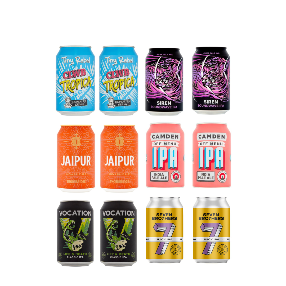 All About The Beer Mixed Case Mixed IPA Case x12